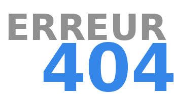 Erreur 404